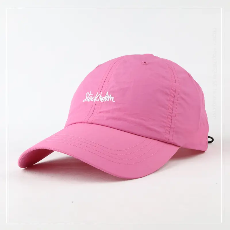 Light Blue Korean Style Baseball Cap for Women Spring Summer