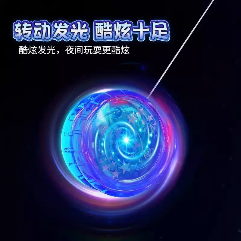 [Ready Stock for Quick Delivery] New Yo-Yo Kidsren's Toy Yo-Yo Live Sleep Automatic Spin and Light up