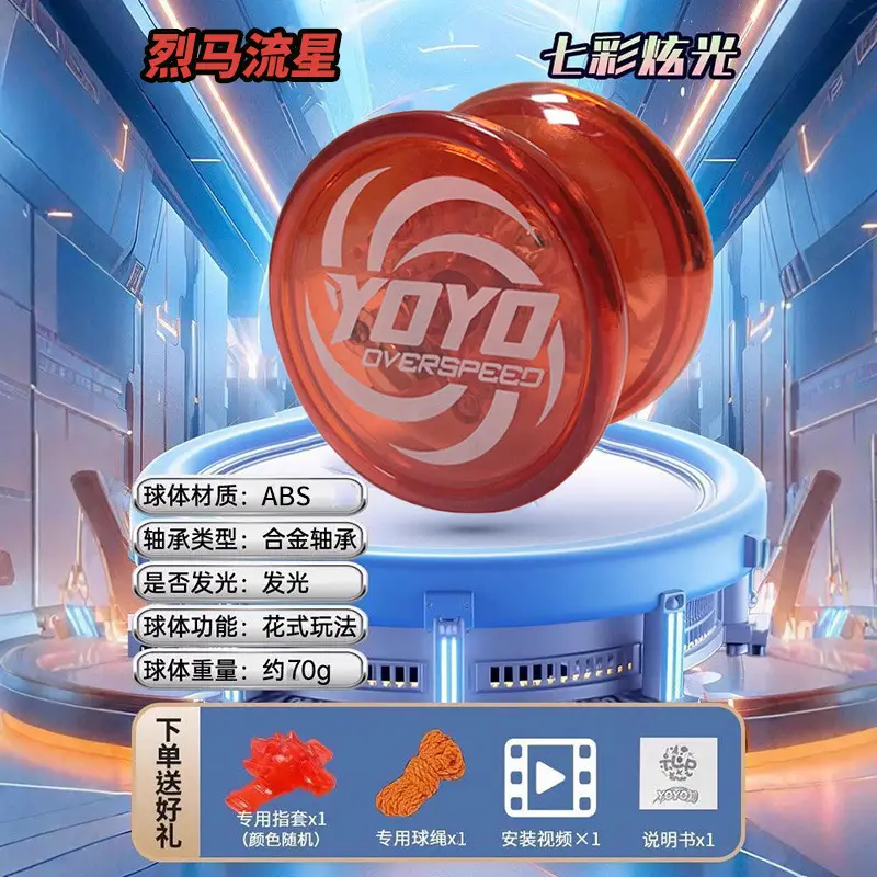 [Ready Stock for Quick Delivery] New Yo-Yo Kidsren's Toy Yo-Yo Live Sleep Automatic Spin and Light up