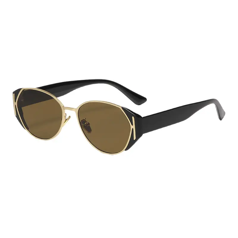 Ice Cube Sunglasses Anti-UV Cat-Eye Black - Image 10