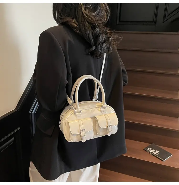 Women's Yellow Leather Shoulder Crossbody Bag 2025 — feature 22