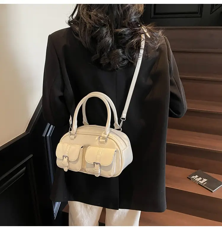 Women's Yellow Leather Shoulder Crossbody Bag 2025 — feature 23