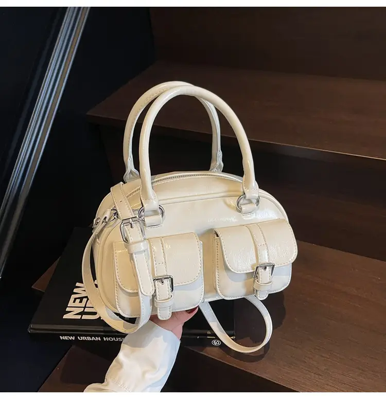 Women's Yellow Leather Shoulder Crossbody Bag 2025 — feature 26