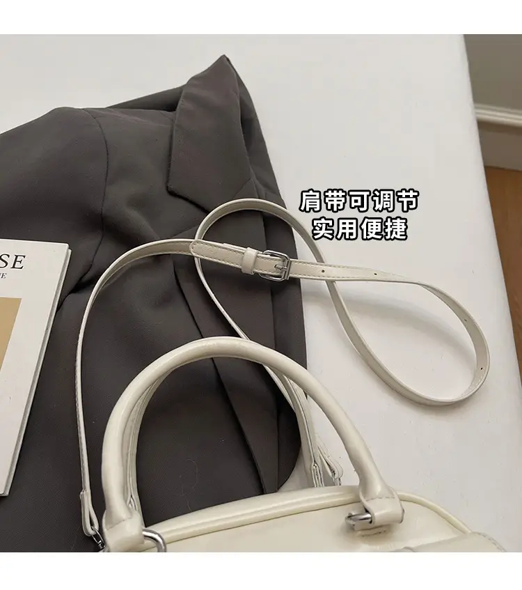 Women's Yellow Leather Shoulder Crossbody Bag 2025 — feature 5