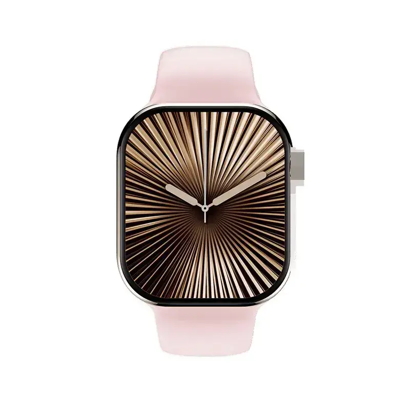 Smart Watch with Compass & Pink Strap - Image 5