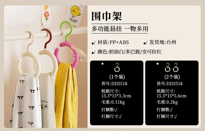 Multifunctional Hat Rack for Home or Dorm — feature 5