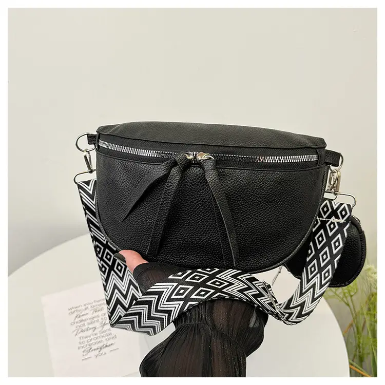 2024 Women's Pu Texture Chest Bag Set of 4 — feature 22