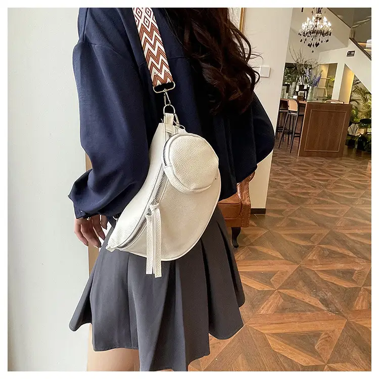 2024 Women's Pu Texture Chest Bag Set of 4 — feature 28
