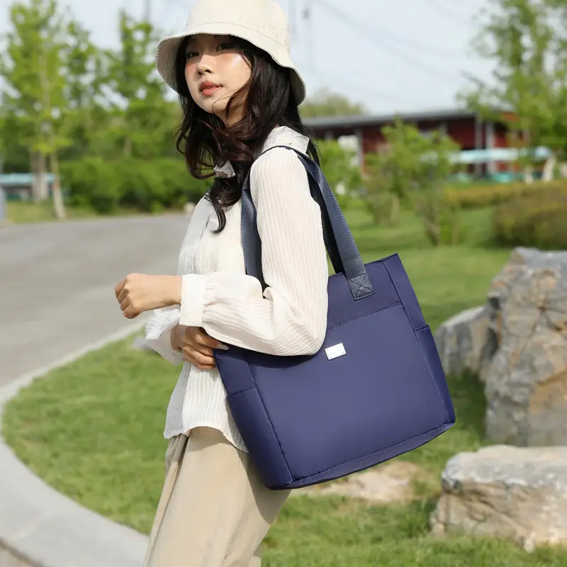 2025 New Mom Pink Nylon Shoulder Bag Large Capacity - Image 10
