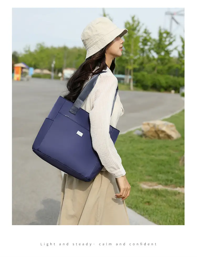 2025 New Mom Pink Nylon Shoulder Bag Large Capacity — feature 19