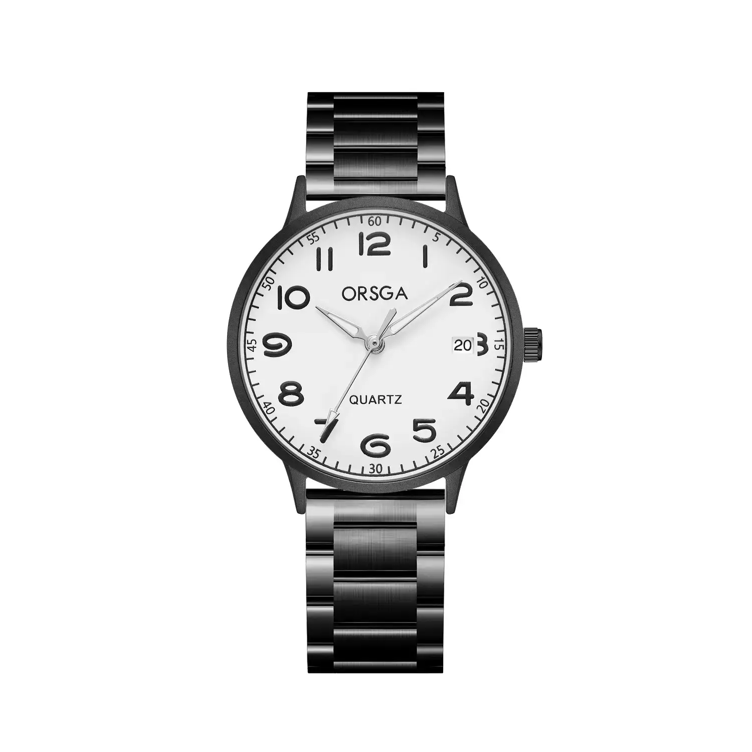 Orsga Quartz Leather Strap Watch for Men Women - Image 11