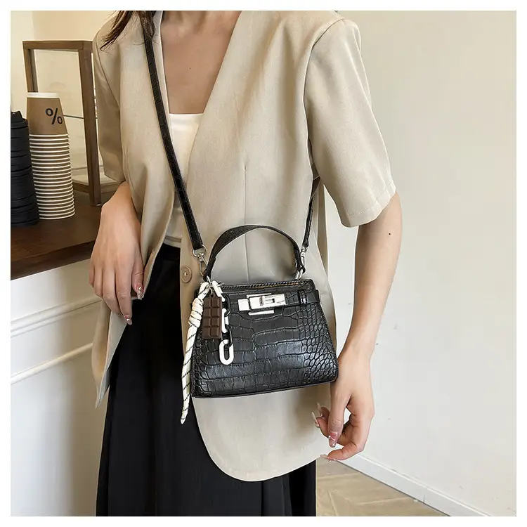 Women's Cream Kelly Crossbody Bag with Strap — feature 20