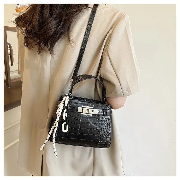 Women's Cream Kelly Crossbody Bag with Strap — feature 22