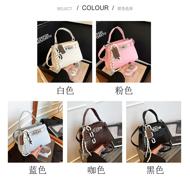 Women's Cream Kelly Crossbody Bag with Strap — feature 5