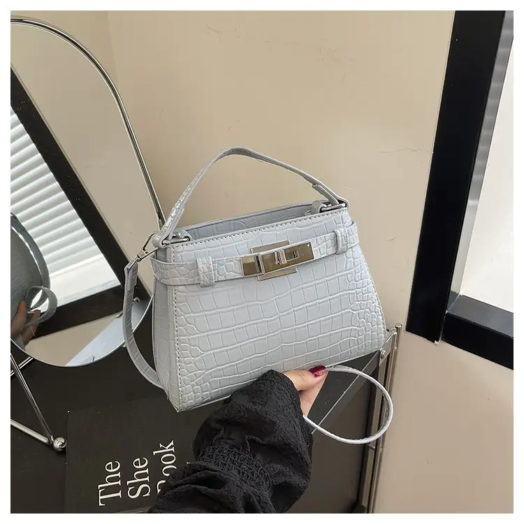 Women's Cream Kelly Crossbody Bag with Strap — feature 9