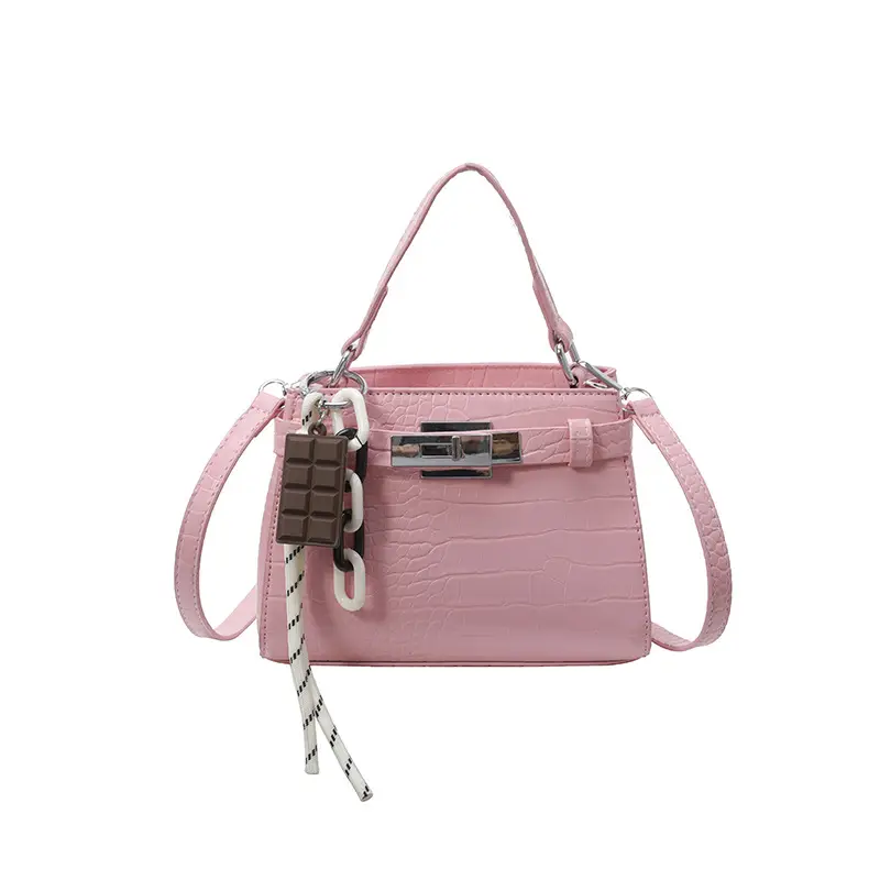 Women's Cream Kelly Crossbody Bag with Strap - Image 3