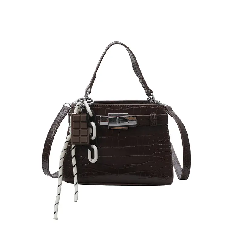 Women's Cream Kelly Crossbody Bag with Strap - Image 4