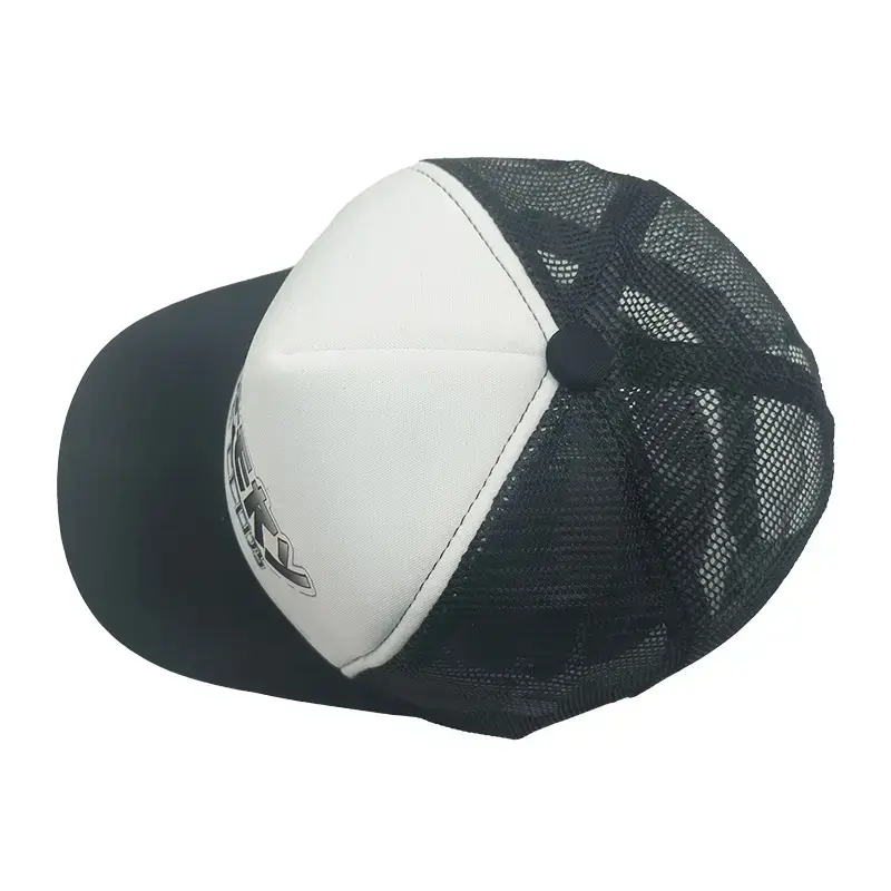 Sponge Mesh Logo Cap Factory Wholesale Travel Hat — feature 3