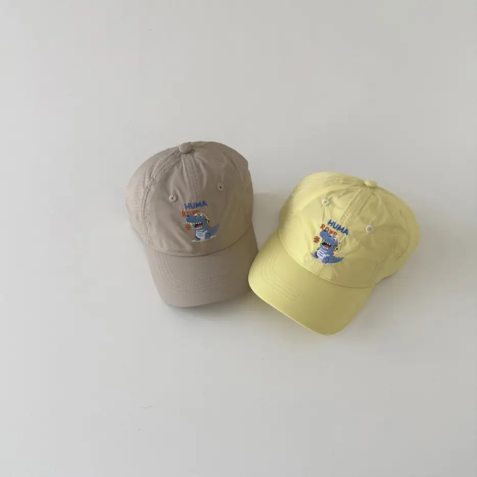 Kids Blue Embroidered Cap for Girls