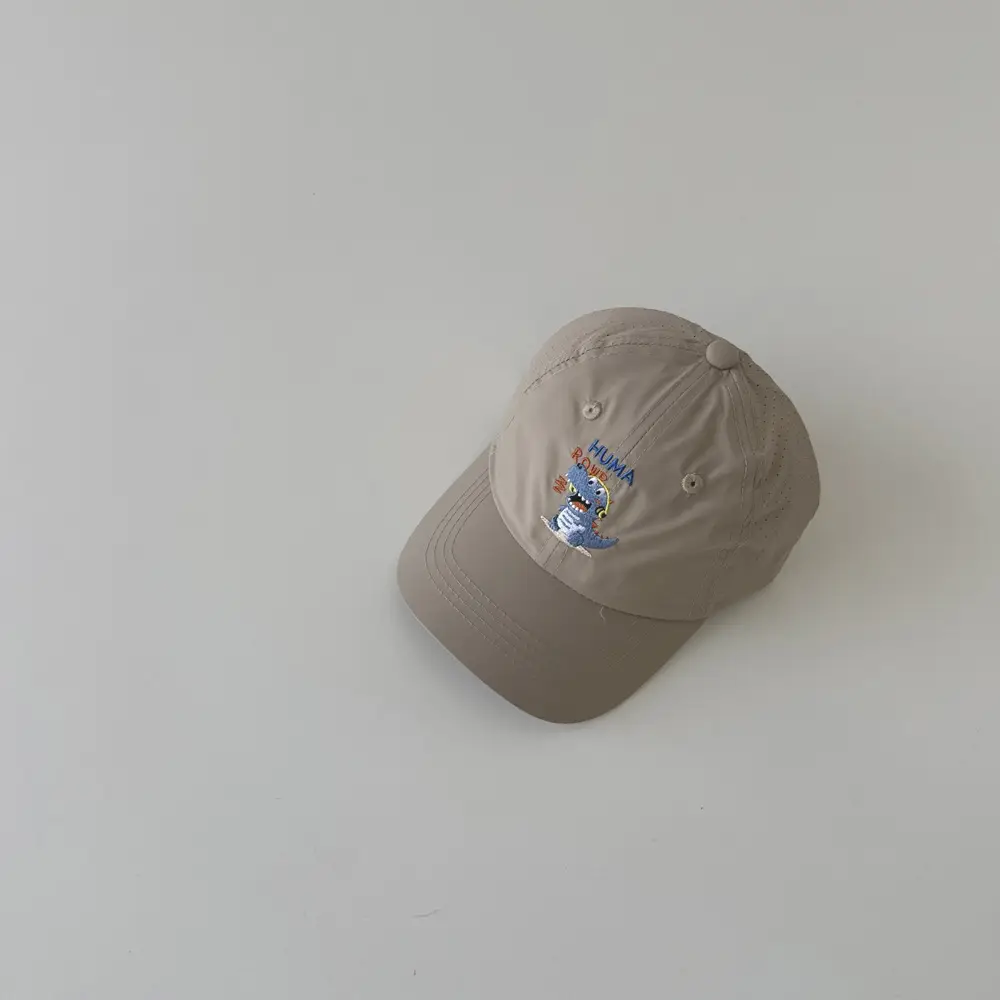 Kids Blue Embroidered Cap for Girls