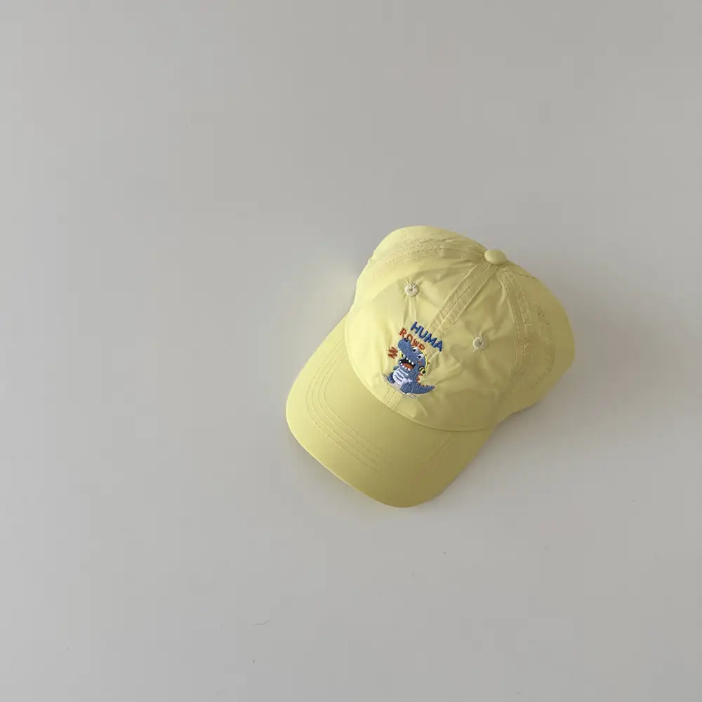 Kids Blue Embroidered Cap for Girls