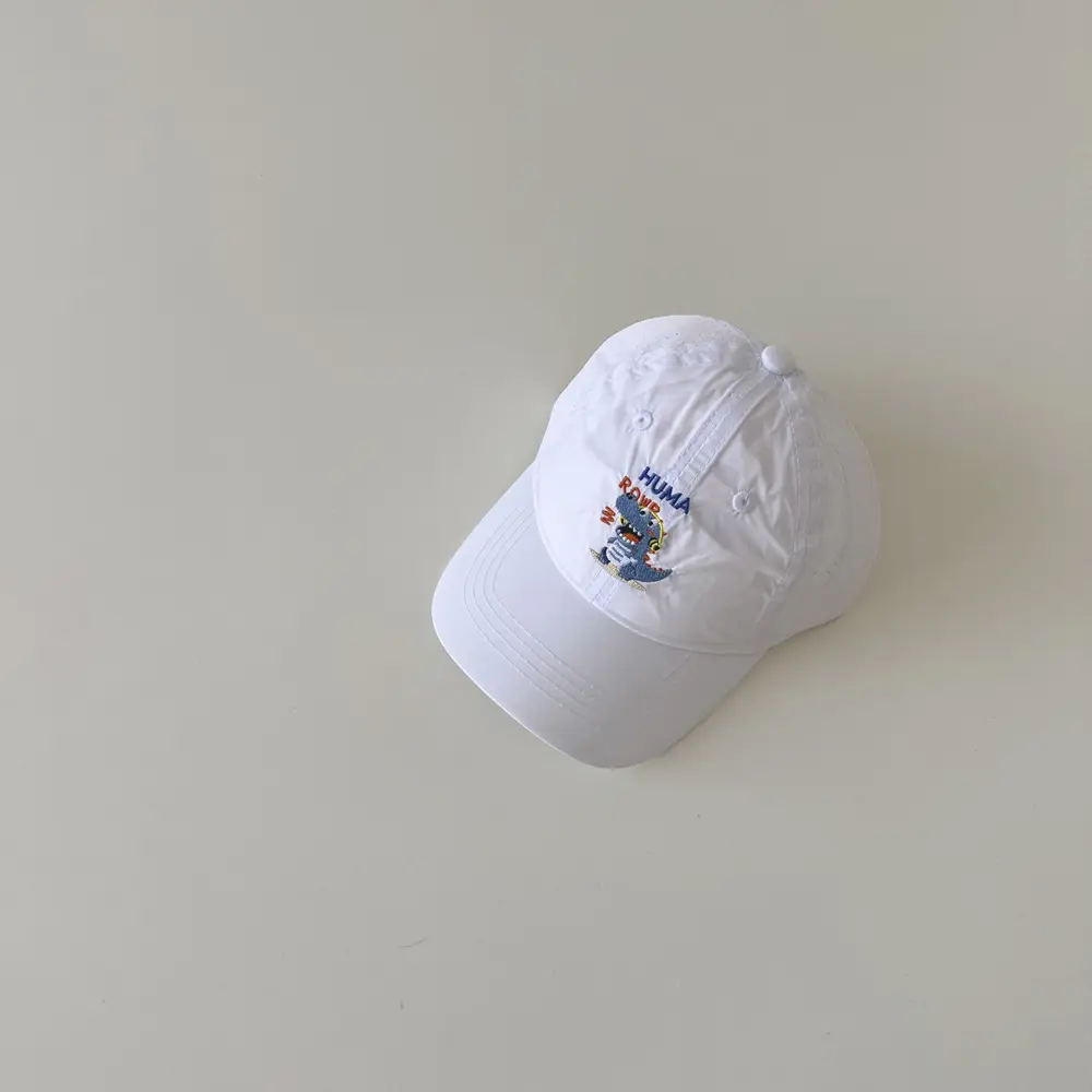 Kids Blue Embroidered Cap for Girls