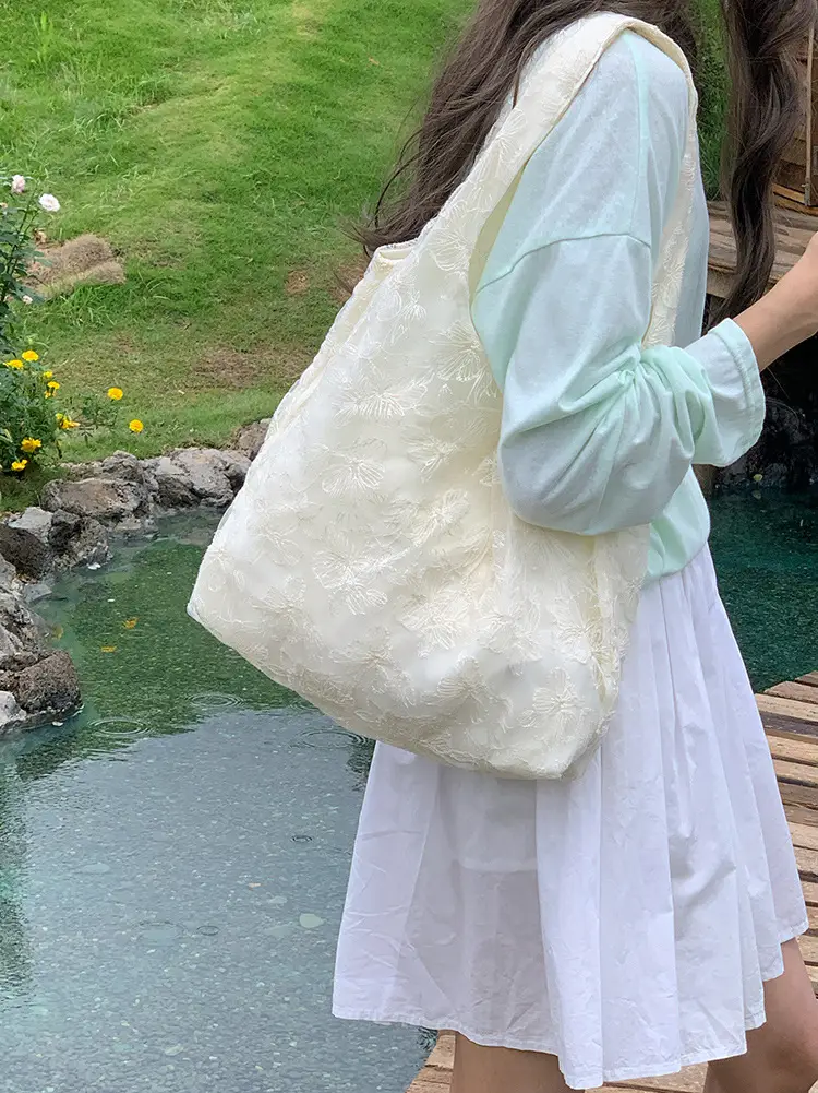 Lace Shoulder Bag for Skirts Tote Bag - Image 2
