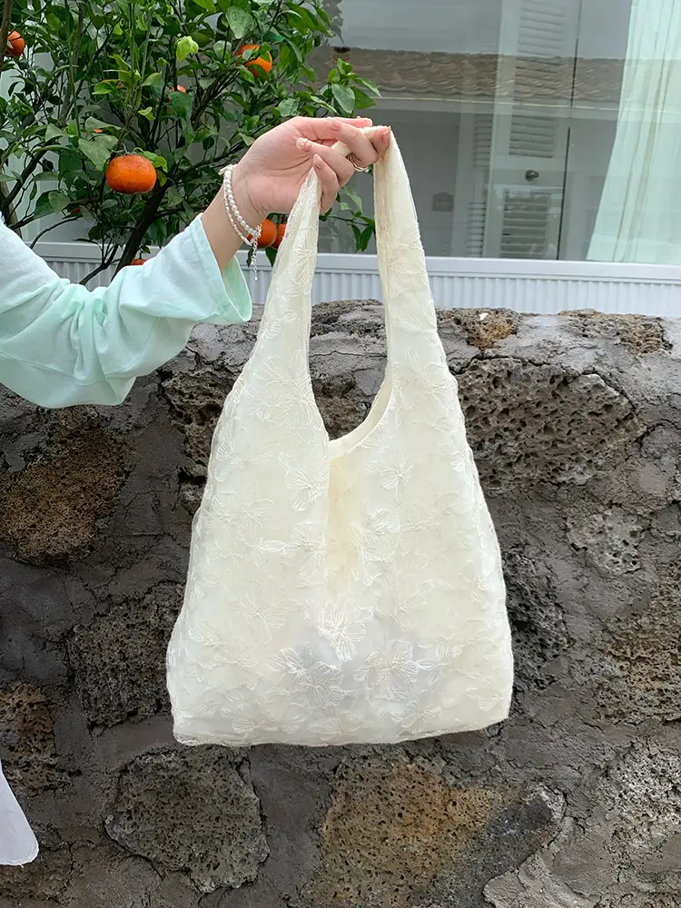 Lace Shoulder Bag for Skirts Tote Bag - Image 3