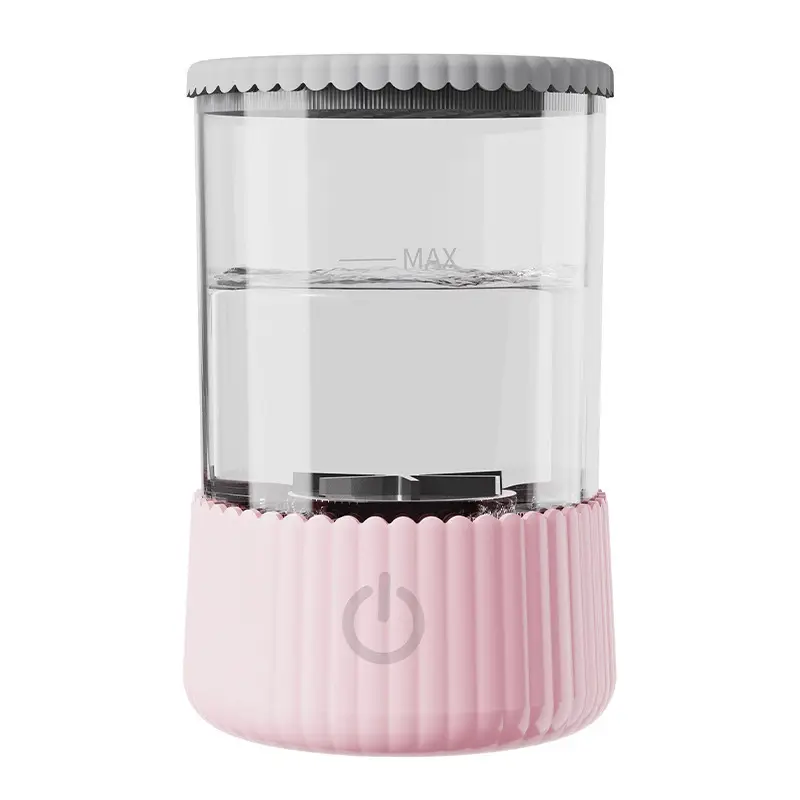 Automatic Makeup Brush Cleaner Pink Rechargeable