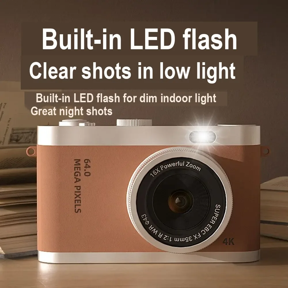 Compact Digital Camera – 8× Zoom, Autofocus, LED Flash - Image 6