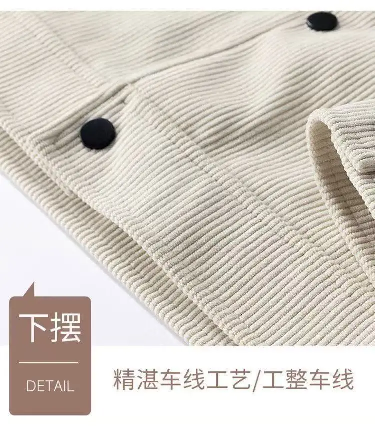 Cross-Border New Jacket Retro Trendy Japanese Casual Versatile Lapel Simple Casual Workwear Top — feature 16