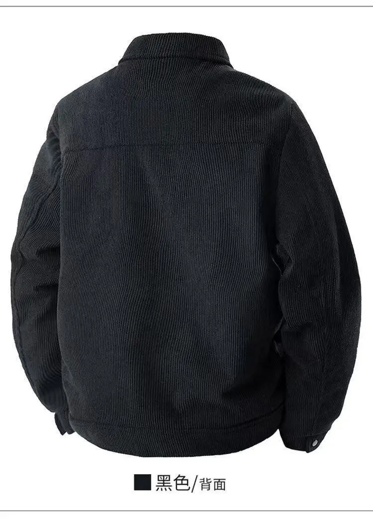 Cross-Border New Jacket Retro Trendy Japanese Casual Versatile Lapel Simple Casual Workwear Top — feature 6