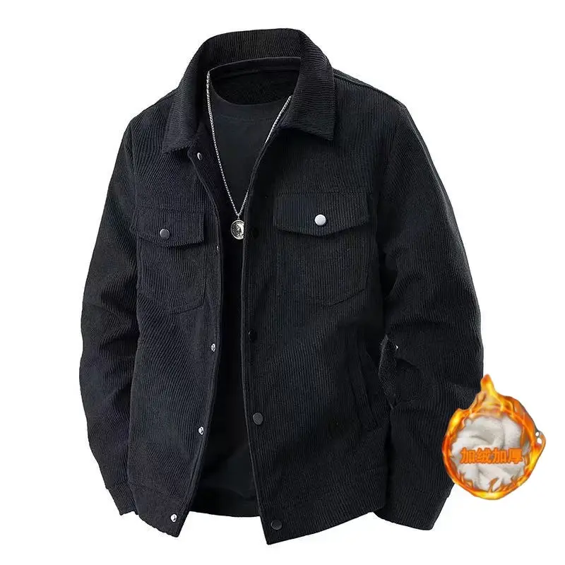 Cross-Border New Jacket Retro Trendy Japanese Casual Versatile Lapel Simple Casual Workwear Top