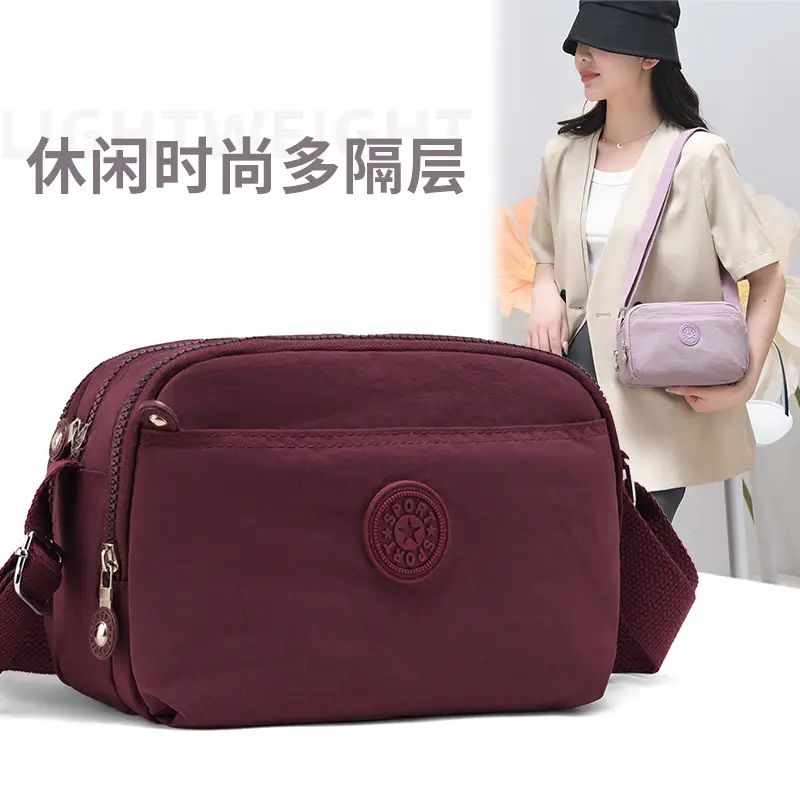 2026 Crossbody Bag for Women, Washed Fabric, Large Capacity - Image 4