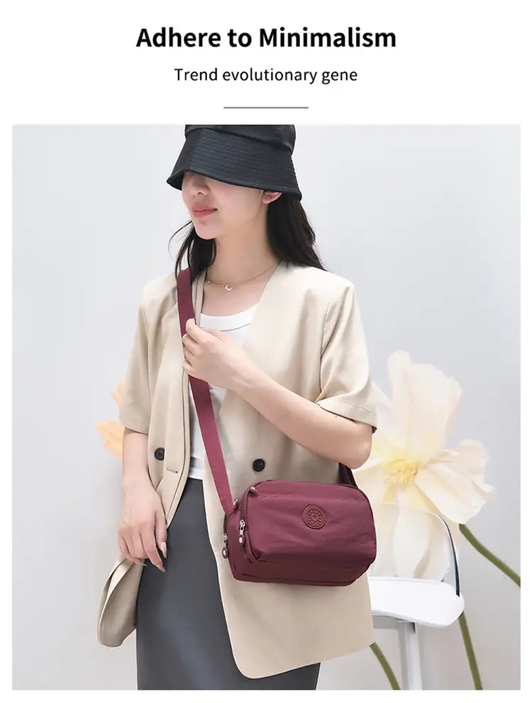 2026 Crossbody Bag for Women, Washed Fabric, Large Capacity — feature 16