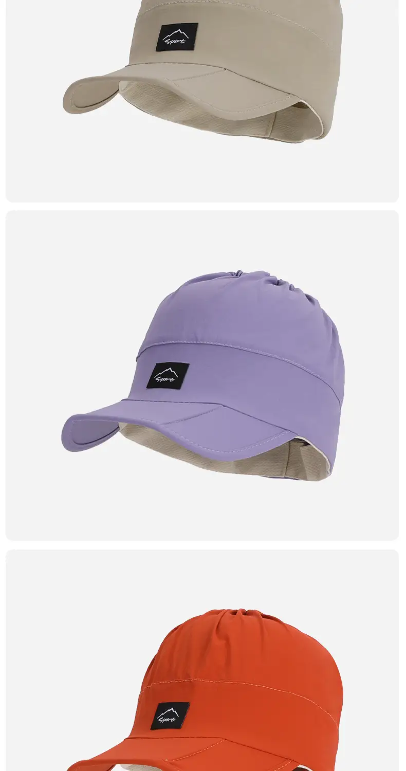 Women Sun Protection Hat with Large Brim, Multi Color, Lightweight & Breathable — feature 8