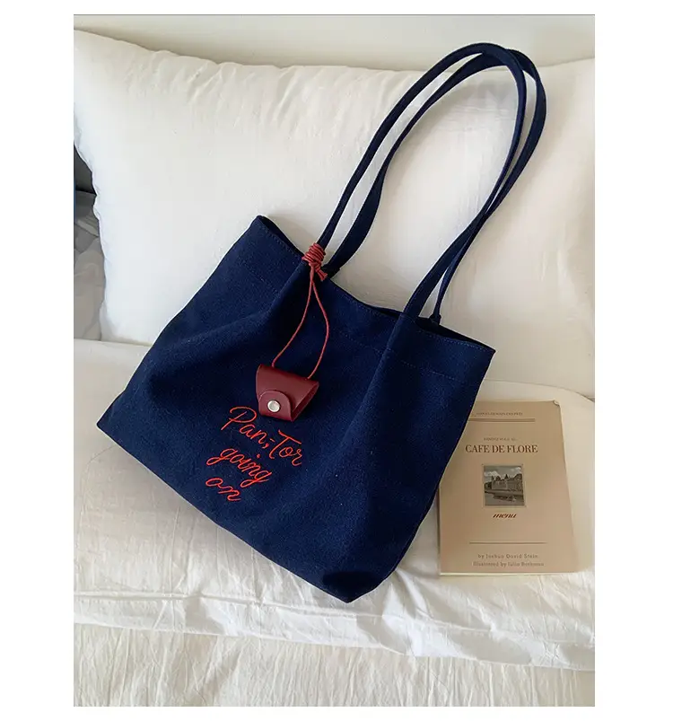 Red Canvas Women's Large Tote Bag 2025 — feature 22