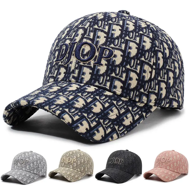 Men & Women Letter Print Peaked Caps Spring Fall - Image 8