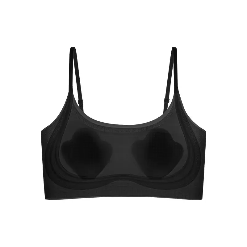 Snowskin Liquid Foundation Intimates for Women, Invisible, Traceless, Large Breasts, Small Breasts, Fixed Cup, Vest Style, Beautiful Back Bra