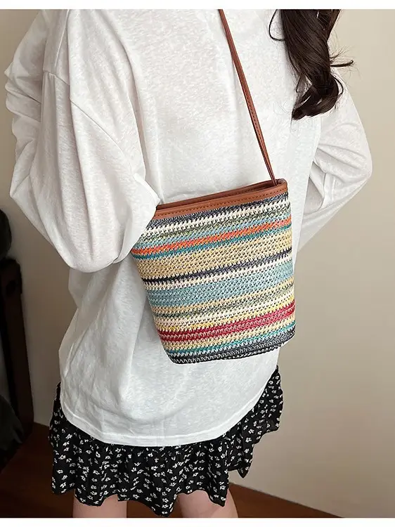 Straw Woven Crossbody Bag for Women 2026 - Image 4