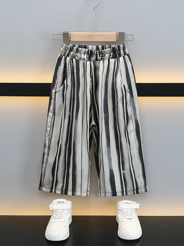Boys 2026 Summer T-Shirt Set with Anti-Mosquito Pants - Image 5