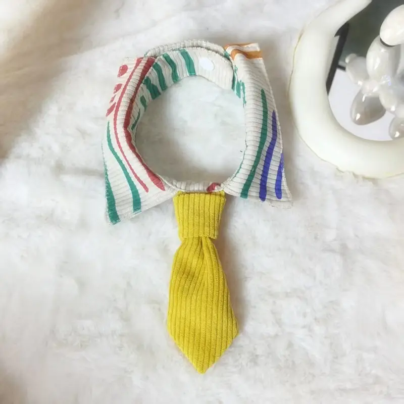 Pet Striped Tie Hats for Dog Cat Small Medium — feature 2