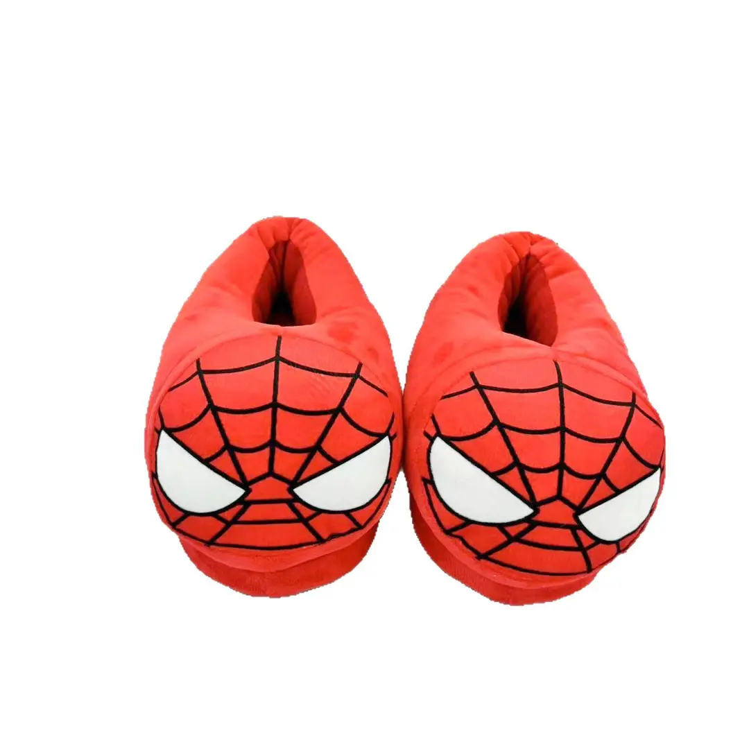 New Revenge Alliance Anime Cartoon Plush Slippers Batman Superman Home Indoor Creative Cotton Slippers Wholesale