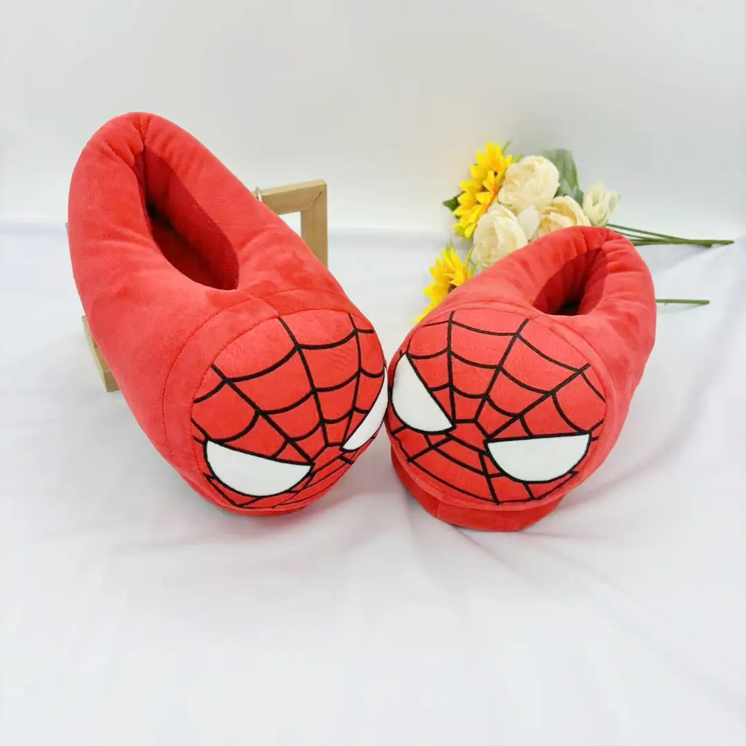 New Revenge Alliance Anime Cartoon Plush Slippers Batman Superman Home Indoor Creative Cotton Slippers Wholesale — feature 5