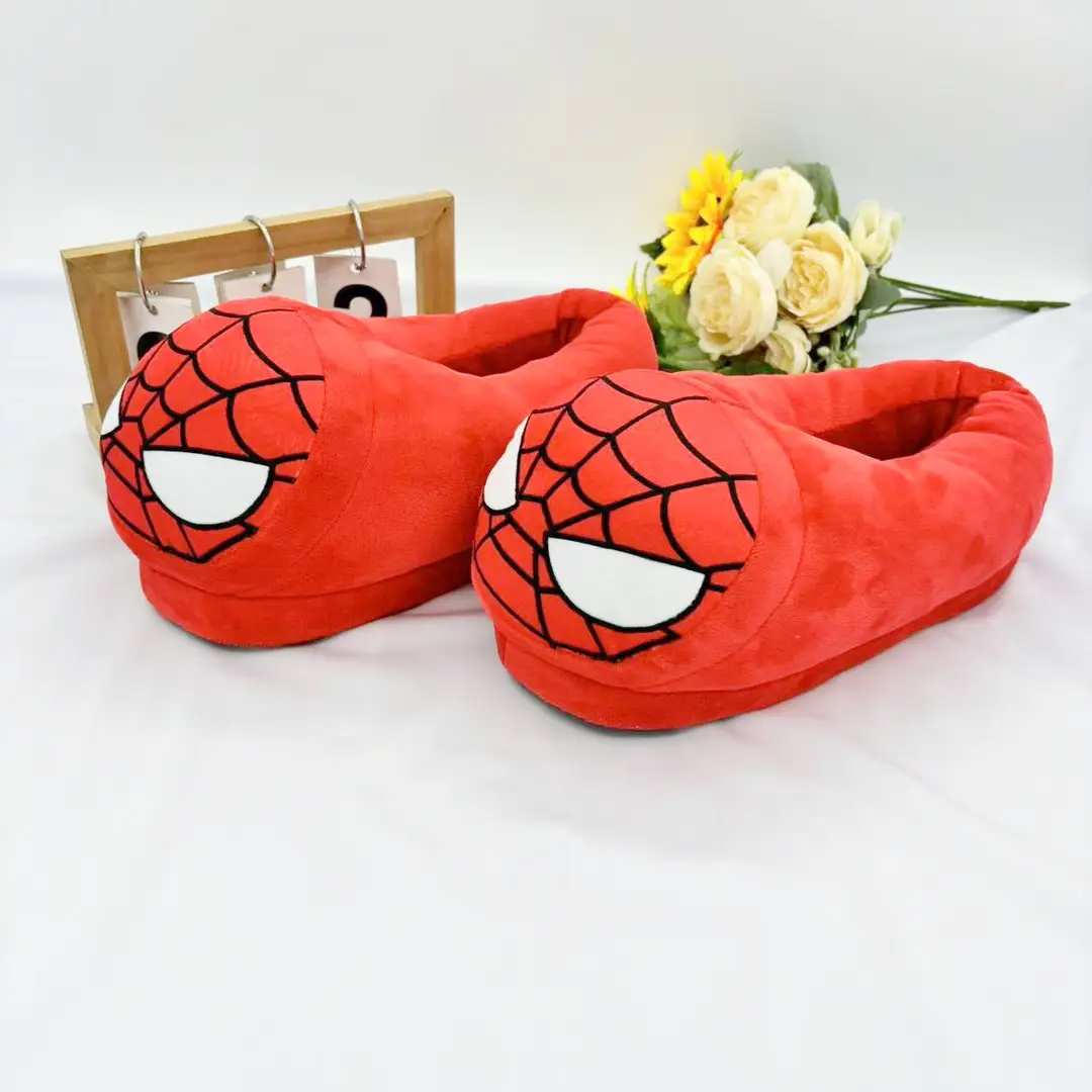 New Revenge Alliance Anime Cartoon Plush Slippers Batman Superman Home Indoor Creative Cotton Slippers Wholesale — feature 7