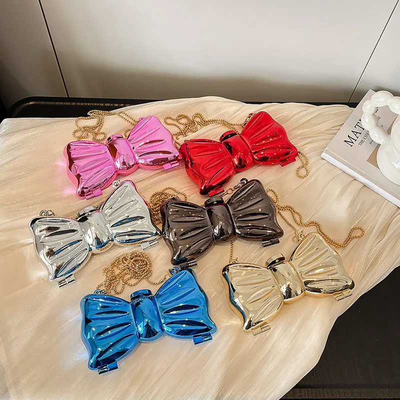 Gold Bow Hairpin for Women
