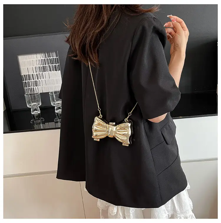 Gold Bow Hairpin for Women — feature 15