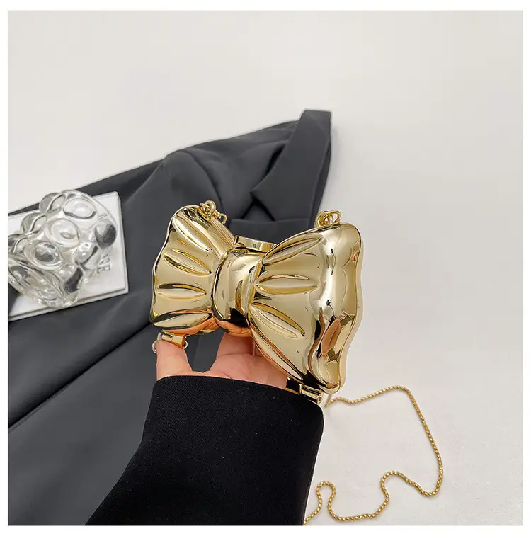 Gold Bow Hairpin for Women — feature 7
