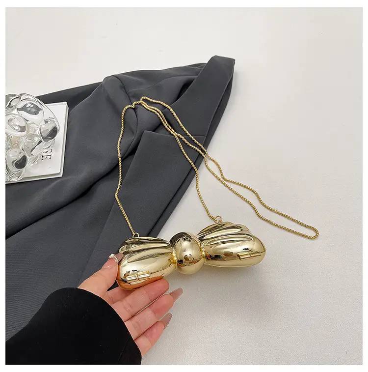 Gold Bow Hairpin for Women — feature 8