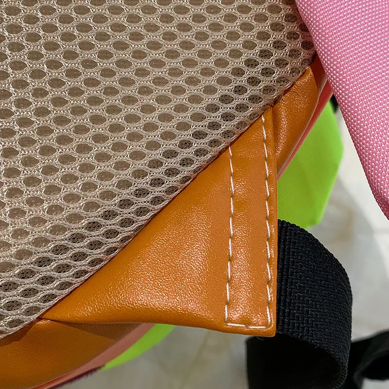 Ins New Popular Same Style Cartoon Cheese Cute Versatile Student School Bag Burger Large Capacity Multi-Layer Backpack — feature 15